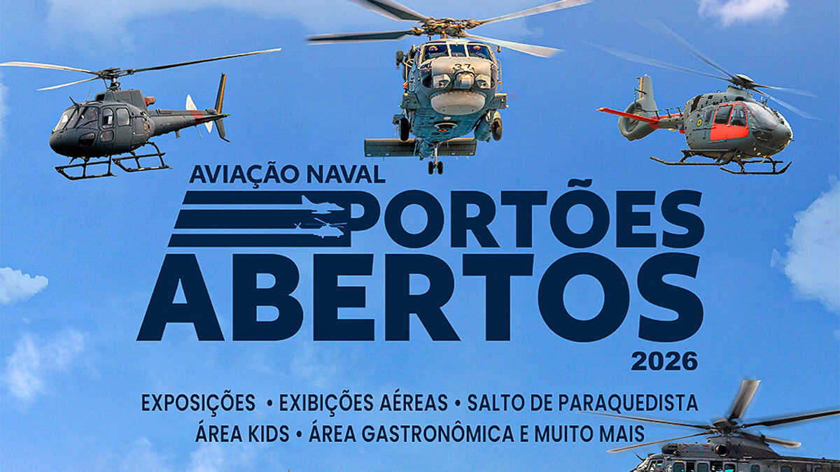 Base Aérea Naval de São Pedro da Aldeia promove Portões Abertos com Esquadrilha da Fumaça e atrações para toda a família