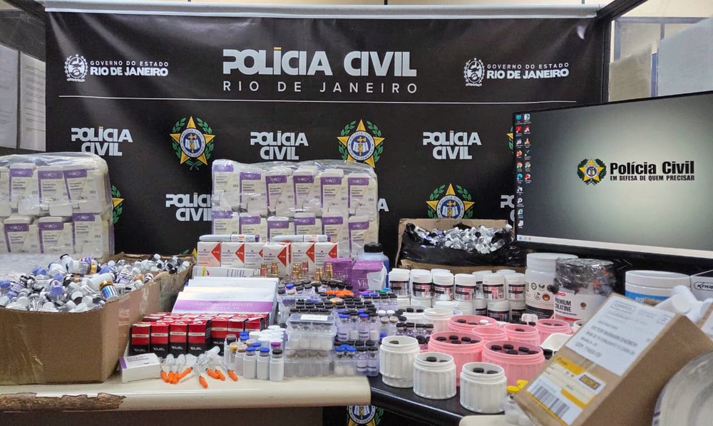 Polícia Civil apreende R$ 2 milhões em canetas emagrecedoras clandestinas no Rio