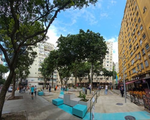 PREFEITURA DO RIO INAUGURA PRAÇA REVITALIZADA EM COPACABANA