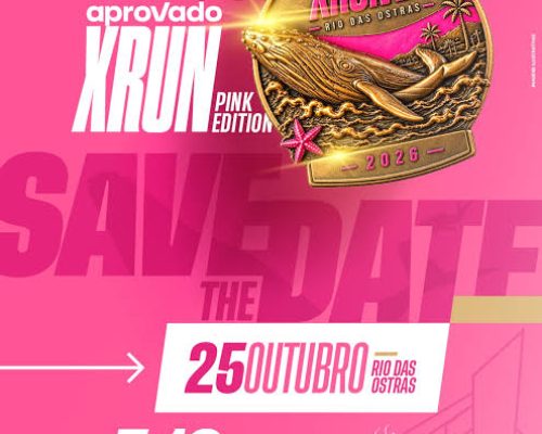 Praça da Baleia recebe corrida especial do Outubro Rosa em Rio das Ostras