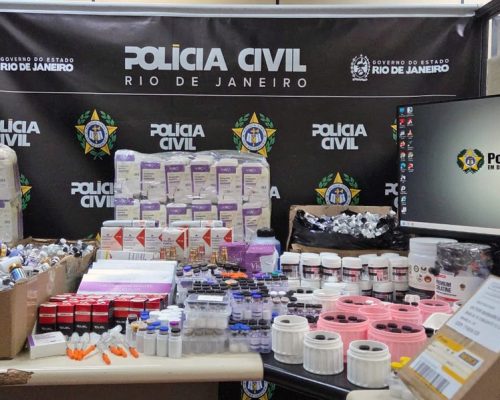 Polícia Civil apreende R$ 2 milhões em canetas emagrecedoras clandestinas no Rio